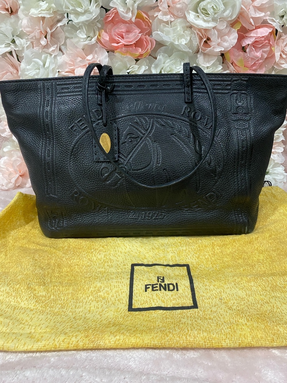 Fendi Selleria Roma Tote Bag